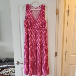 Pink Sleeveless Dress